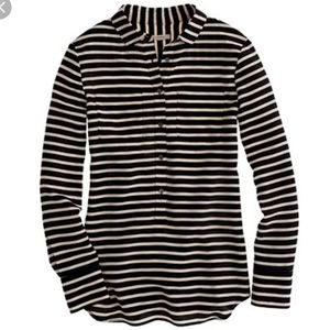 J.Crew Silk Polly Popover - 00